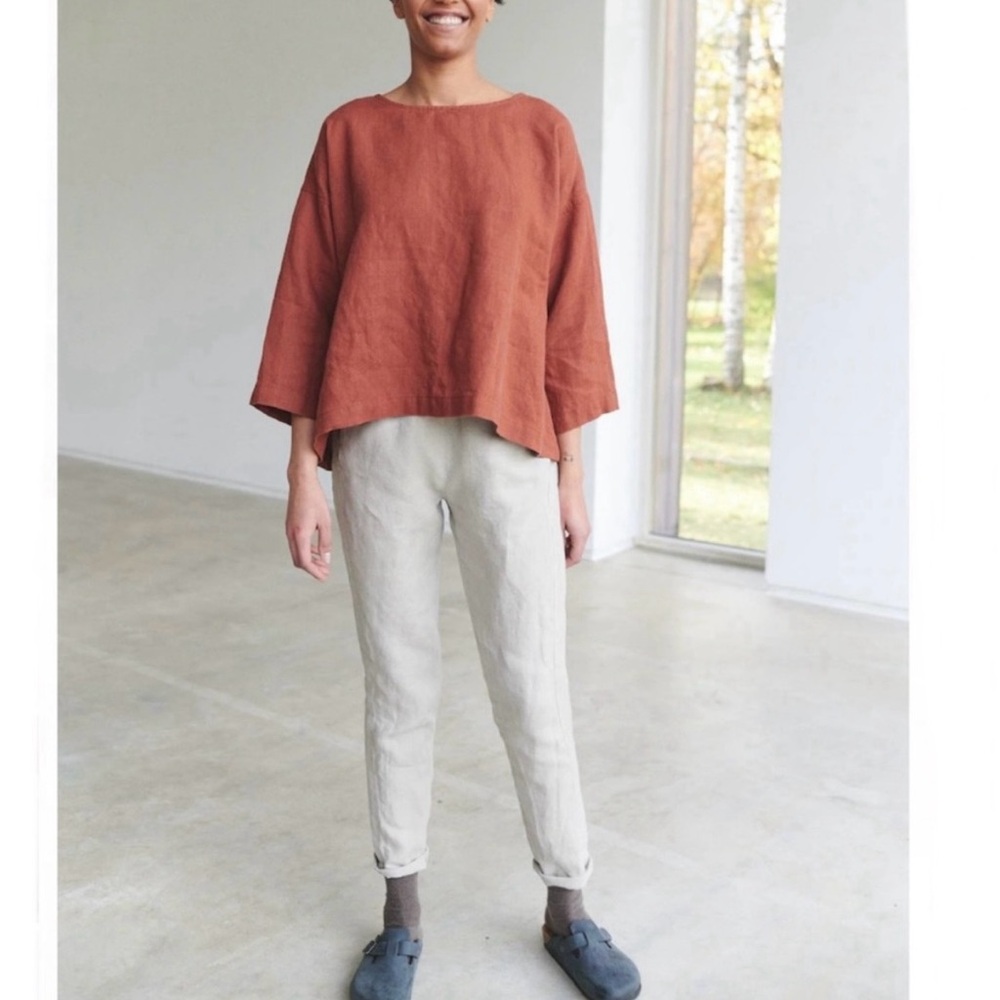 Linenfox Nova linen trousers